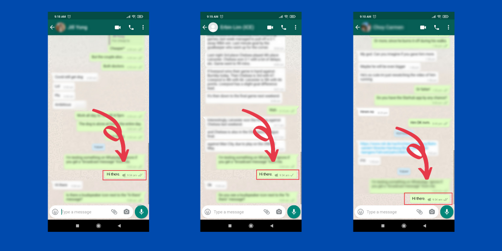 contoh grup whatsapp Pesan Siaran WhatsApp