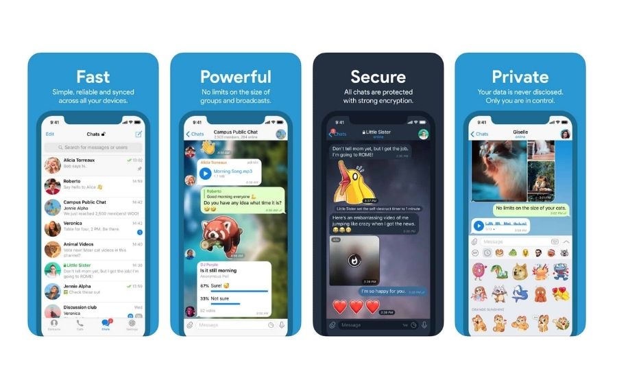 fungsi telegram