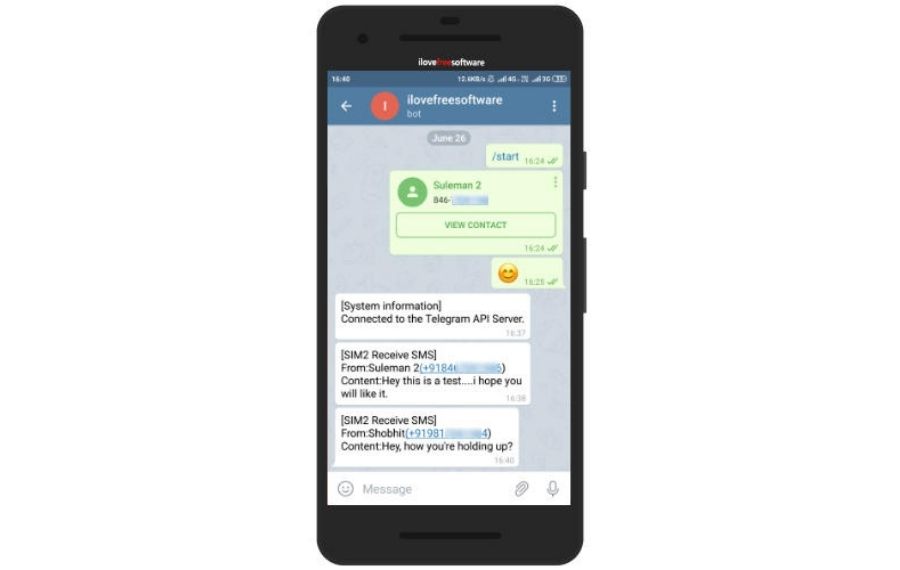 Telegram bulk message auto forwarder