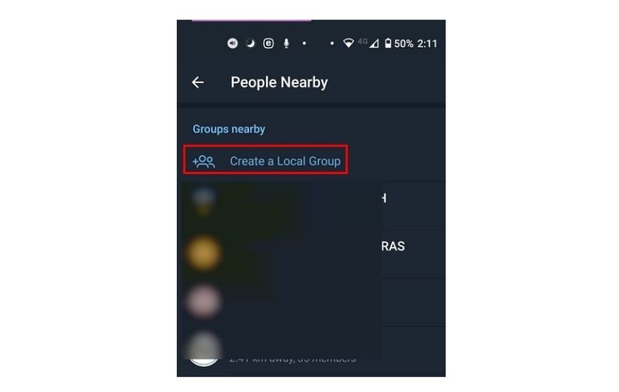 buat grup lokal