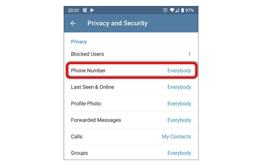 perlindungan privasi nomor telepon