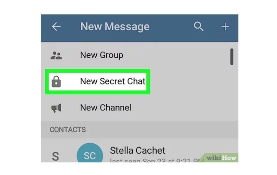 ruang chat pribadi pemasaran telegram