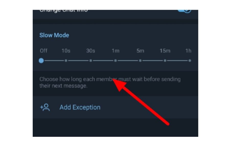 pesan slow mode telegram blaster
