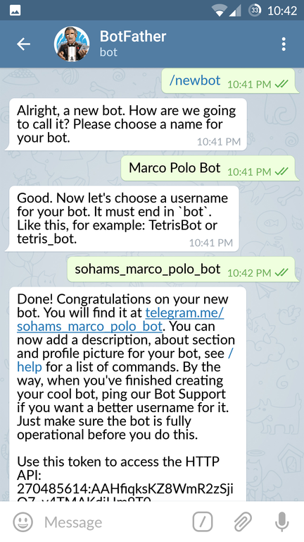 telegram botfather demo