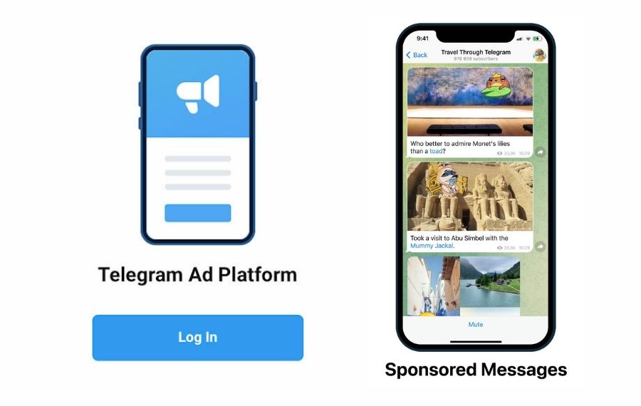 telegram sponsored ad
