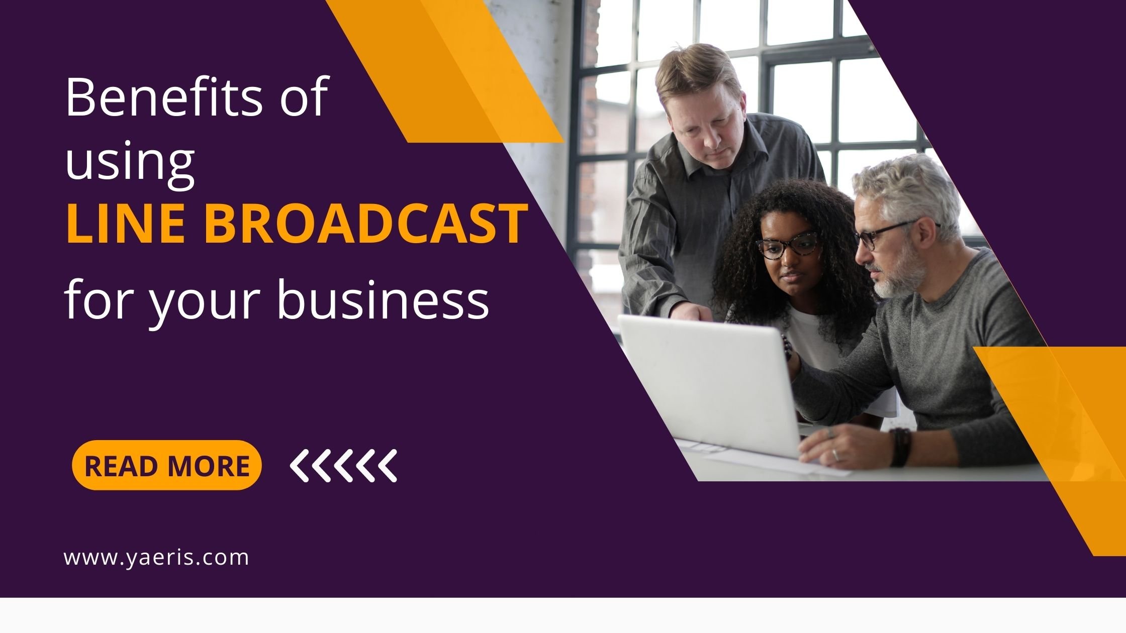 Benefits of using LINE Broadcast for your business